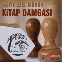 K 348 Kitap Taşıyan Kartal Temalı Mühür