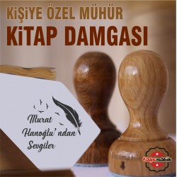 K 353 Kuş Tüyü Martılar Kitap Mührü