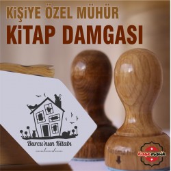 K 355 Kedi Evi Kitap Damgası