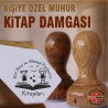 K 522 Kitap Üstünde Duran Çocuklar Olan Kitap Damgası