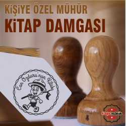 Küçük İzci Kişiye Özel Kitap Damgası