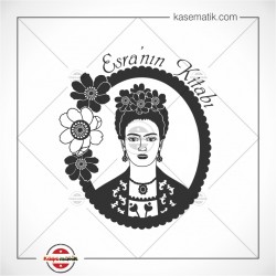 K 86 Frida Kahlo Kitap Mührü